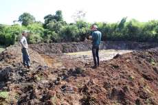Rio Bonito - Constru&ccedil;&atilde;o e limpeza de a&ccedil;udes