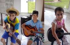 Campo Bonito - Prefeitura oferece aulas de viol&atilde;o e viola para crian&ccedil;as e adolescentes