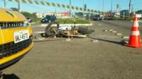Acidente na BR-476, em Colombo, deixa uma pessoa morta