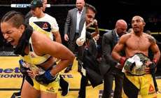 Amanda Nunes e Jos&eacute; Aldo conquistam cintur&otilde;es do UFC