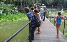 Nova Laranjeiras - Crian&ccedil;as do PETI fazem passeio &agrave; Cascavel