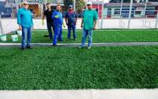 Guarania&ccedil;u - Prefeito vistoria obras no final de semana