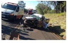 Quedas - Caminh&atilde;o guincho quedense se envolve em acidente com v&iacute;tima fatal