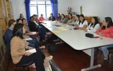 Pinh&atilde;o - Prefeito e secret&aacute;ria de Educa&ccedil;&atilde;o participam de reuni&atilde;o de diretoras das escolas municipais e CMEIS