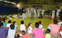 Pinh&atilde;o - Grupo de Capoeira Guerreiros dos Palmares realiza aul&atilde;o