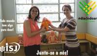 Laranjeiras - Instituto São José participa do dia mundial de doar