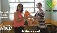 Laranjeiras - Instituto São José participa do dia mundial de doar