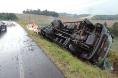 Guarania&ccedil;u - Caminhoneiro guarania&ccedil;uense sofre grave acidente em rodovia do Pr. e acaba falecendo