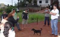 Laranjeiras - Secretario de Assuntos Comunitários reuniu-se com invasores do CAIC II