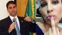 Luana Piovani e filho do deputado Jair Bolsonaro travam guerra em rede social