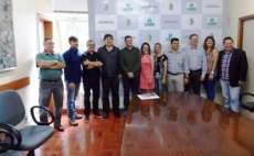 Laranjeiras - Comitiva de visita Passo Fundo-RS para conhecer a coordenadoria de conselhos municipais