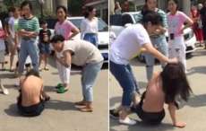 Veja o v&iacute;deo da jovem que foi espancada por mulheres ap&oacute;s se envolver com homem casado