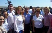 Porto Barreiro - Prefeita Marinez participa do lançamento da pedra fundamental do Hospital Regional em Guarapuava.