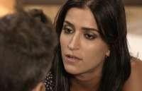 'Sol Nascente': Carol tenta se explicar para Mario depois de flagra com C&eacute;sar