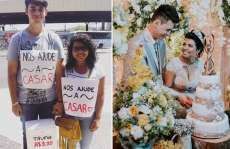 Noivos pagam casamento vendendo trufas na rua e viralizam na web