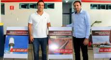 Cand&oacute;i - Deputado e Prefeito inauguram mais de R$ 4,8 milh&otilde;es em obras