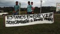 Sob risco de multa, caminhoneiros bloqueiam rodovias; no Paraná há 56 pontos