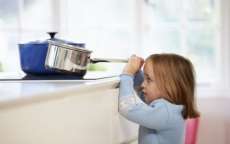 Como deixar a cozinha mais segura para as crian&ccedil;as
