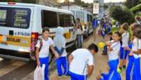Laranjeiras - Mais de 4 mil alunos da rede municipal iniciaram as aulas nesta segunda, dia 9