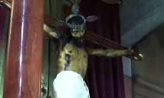 Desvendado o mist&eacute;rio da imagem de Jesus que abriu os olhos