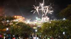 Laranjeiras - Laranjeirenses brindam a chegada de 2016 no Parque do Lago