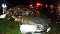 Acidente grave deixa sete mortos na BR-277, em Palmeira