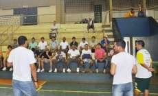 Quedas - Araupel Quedas futsal se apresenta e inicia prepara&ccedil;&atilde;o