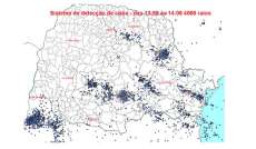 Em sete minutos, mais de 4 mil raios caem no Paran&aacute;