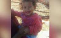 Menina de um ano pode ter sido atropelada por caminhão
