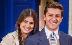 Camila Queiroz e Klebber Toledo vivem namoro secreto