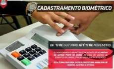 Cand&oacute;i - Munic&iacute;pio realiza cadastramento biom&eacute;trico