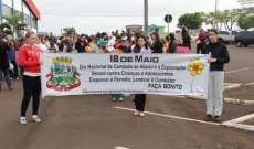 Rio Bonito - Passeata protesta contra abuso e explora&ccedil;&atilde;o sexual de crian&ccedil;as e adolescentes