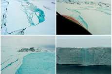 Iceberg gigante est&aacute; prestes a se soltar na Ant&aacute;rtida