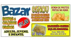 Guarania&ccedil;u - Comunidade do Jardim Planalto realiza mais um bazar