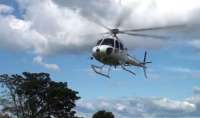 Guarania&ccedil;u - Helic&oacute;ptero do SAMU faz atendimento e leva paciente em estado grave &agrave; Cascavel
