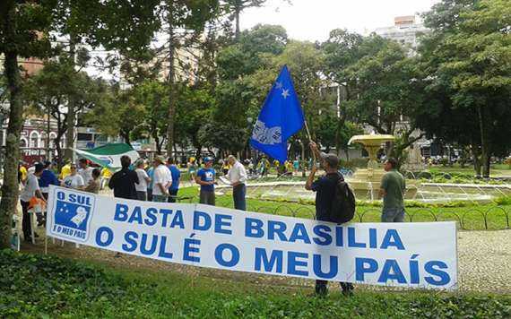 Laranjeiras - População terá chance de votar sim ou não a favor do Sul virar um pais