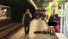 Casal &eacute; filmado fazendo sexo em esta&ccedil;&atilde;o de metr&ocirc; de Barcelona