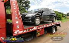 Laranjeiras - Engavetamento seguido de capotamento na BR 277