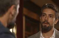 'Sol Nascente': C&eacute;sar surpreende Mario e diz que Alice pode estar gr&aacute;vida