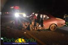 Ibema - Acidente na BR 277 deixa uma pessoa ferida