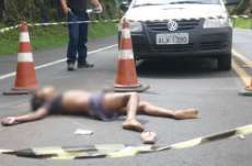 Nova laranjeiras - Motorista foge depois de atropelar e matar crian&ccedil;a ind&iacute;gena na 277 nesta quarta dia 09