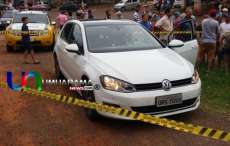 No Paran&aacute;, homem &eacute; executado dentro de carro
