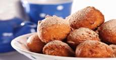 Bolinho de chuva com cappuccino. Confira!