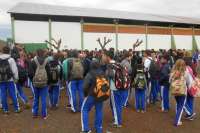 Laranjeiras - Estudantes protestam contra a reforma do ensino médio