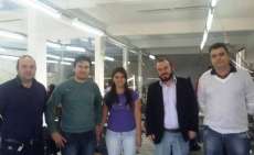 Cand&oacute;i - Assessor do Deputado Federal Aliel Machado visitou munic&iacute;pio