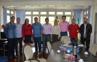 Laranjeiras - Prefeita Sirlene Svartz recebe Berto Silva