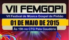 Pinh&atilde;o - Festival FEMGOPI entra na s&eacute;tima edi&ccedil;&atilde;o