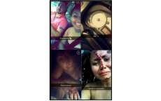 No Paran&aacute;, mulher faz selfie depois de sofrer acidente e vira piada na net