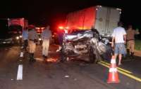 Duas pessoas morrem e 6 ficam feridas em rodovia do PR