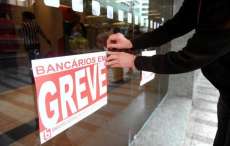 Banc&aacute;rios entraram em greve nesta ter&ccedil;a